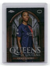 2023/24 Topps Chrome Womens UEFA Champions League Soccer QOF Grace Geyoro QF 10