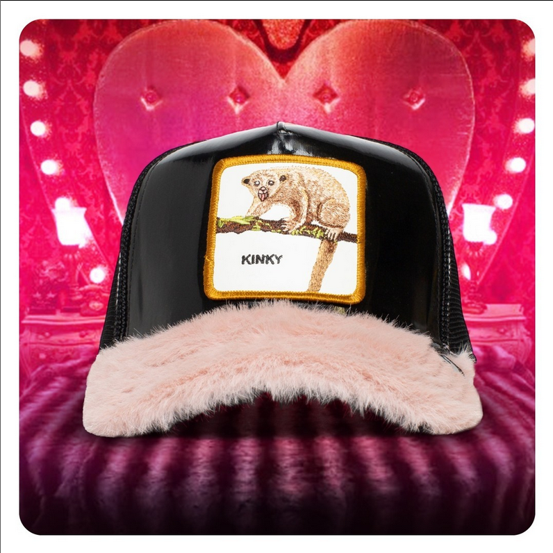 Goorin Animal Farm Trucker Baseball Hat Cap Honey Bear Kinky Hot