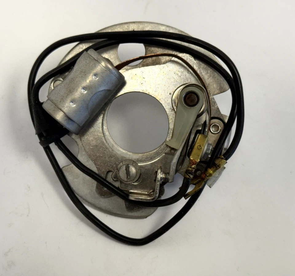 Chrysler 1958-1961 Placa de interruptor Autolite de un solo punto 8 cilindros 2275580 Nuevo de Lote Antiguo Foto 4 de 4