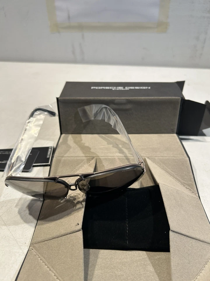 PORSCHE DESIGN P8478 Sunglasses Sun Glasses E COPPER  66mm Extra Lens - Image 2 of 4