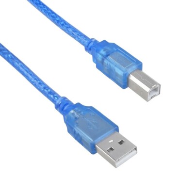 USB Printer Cable 3 FT USB 2.0 Type A to Type B Cord Epson Xerox Canon Samsung