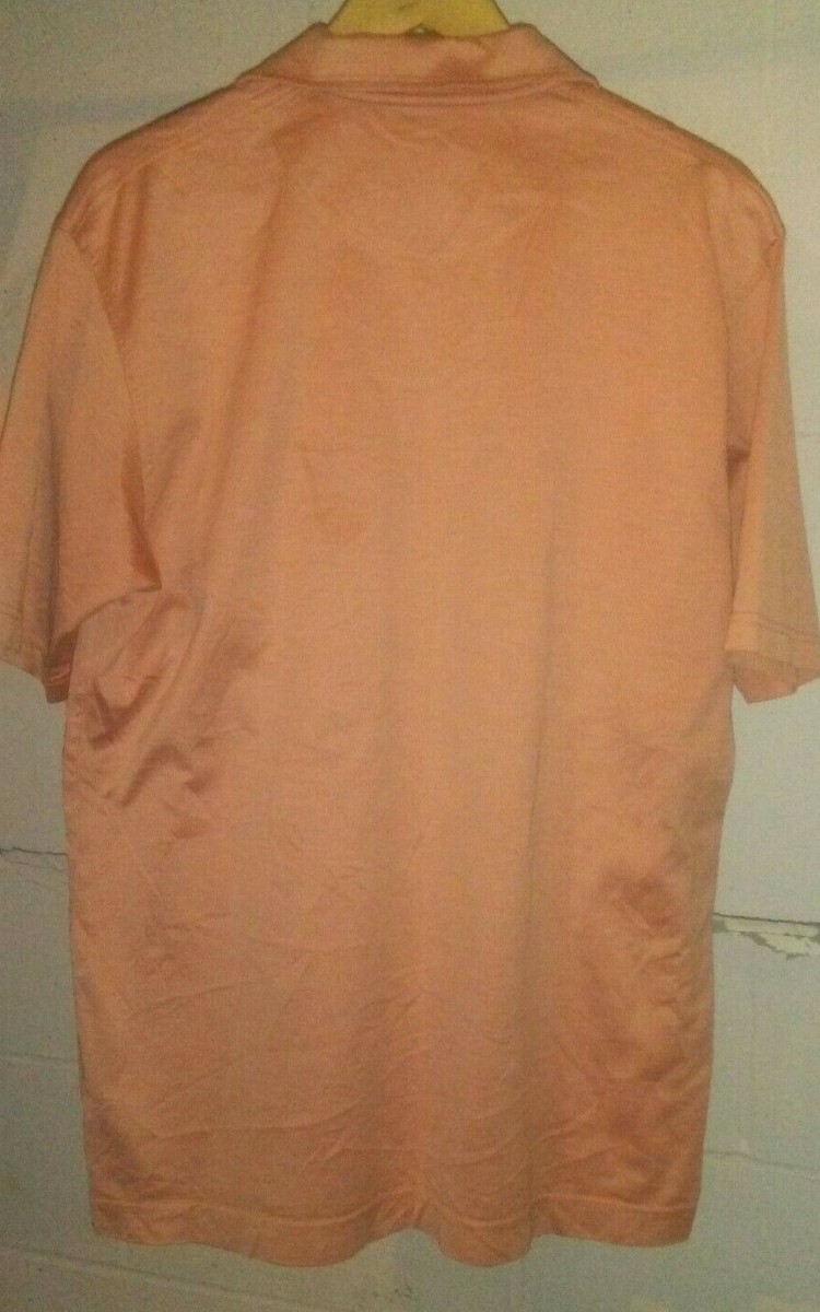 nike salmon golf shirt