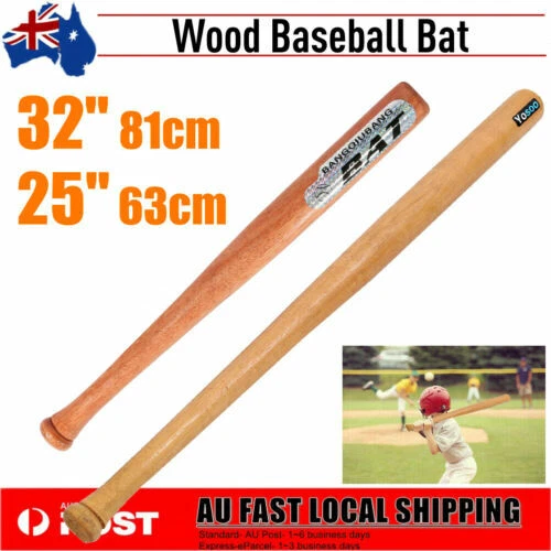 Wooden Baseball & Softball Bats