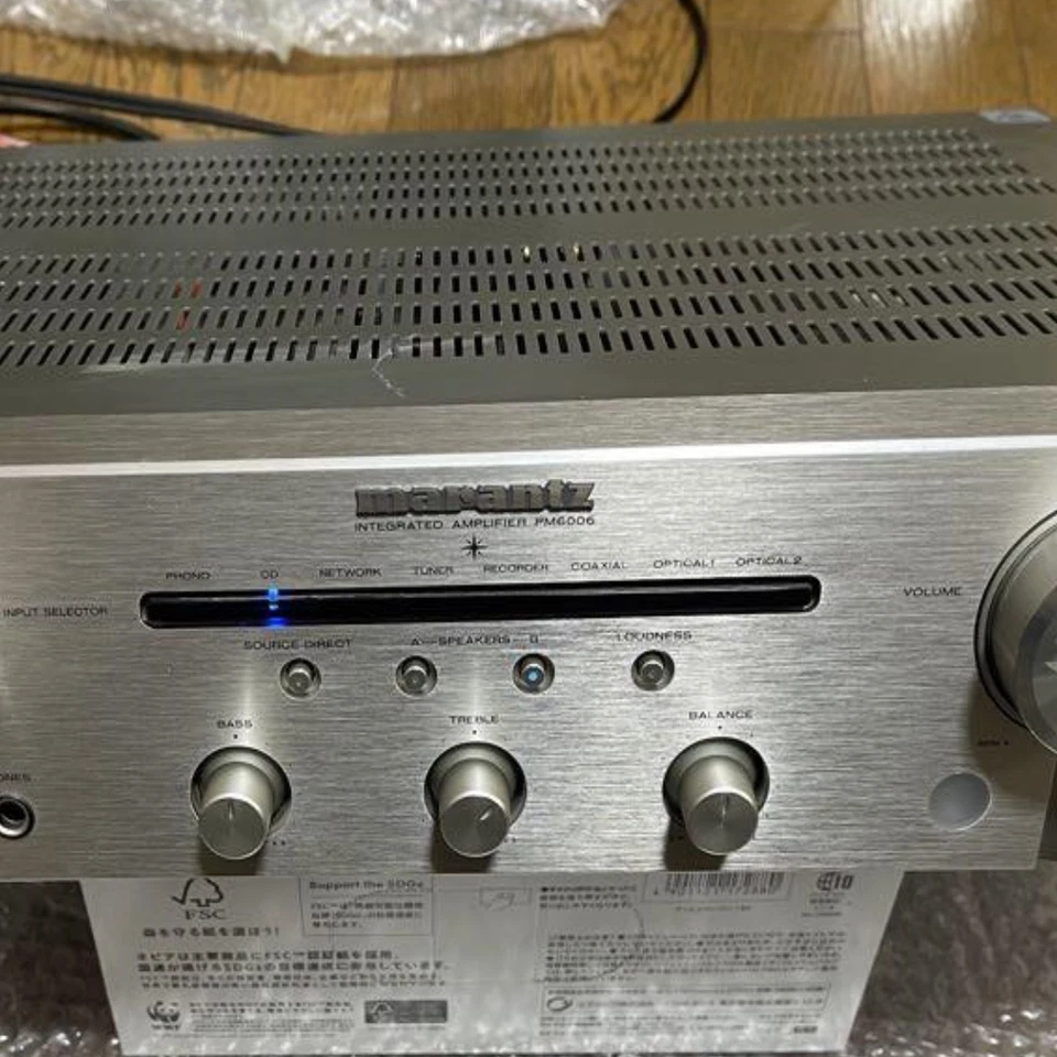 Gebrauchter Marantz PM6006 Vollverstärker mit Digitaleingang Zubehör getestet JP - Bild 2 von 4
