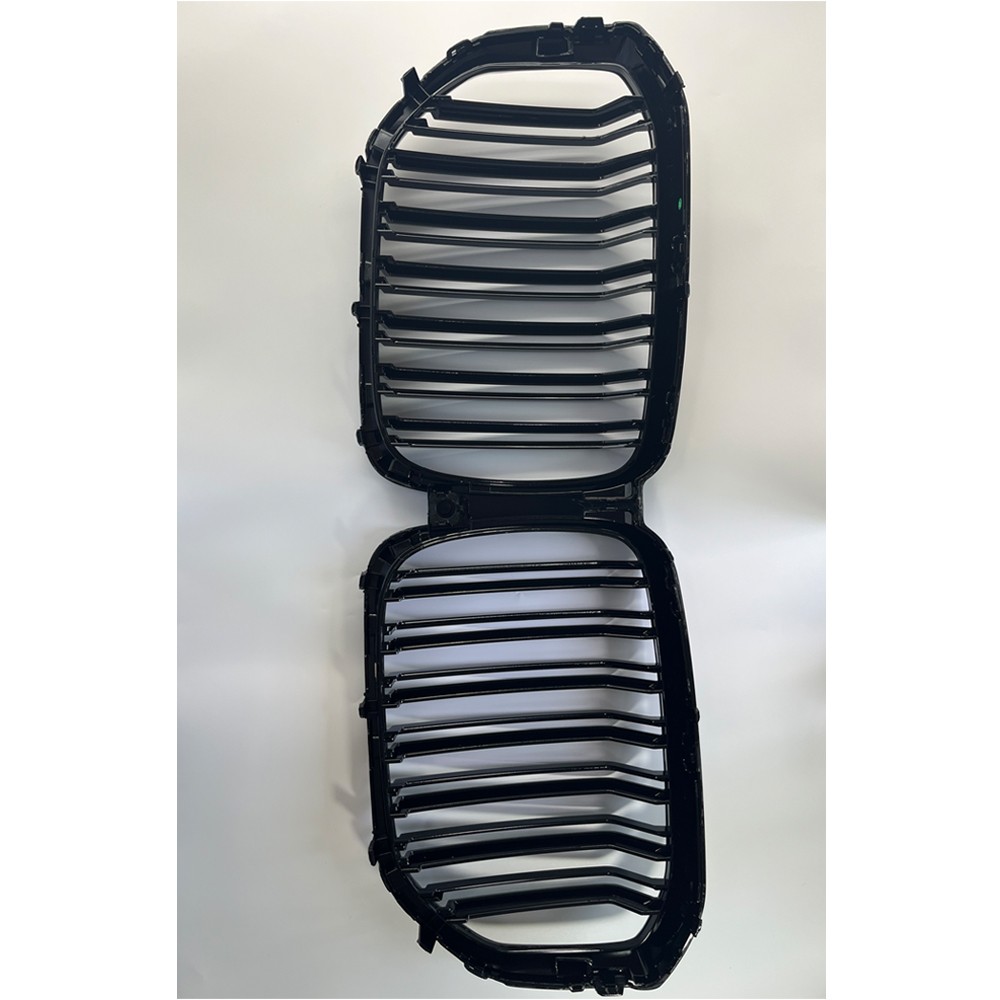 US- Carbon Fiber Grille Front Kidney Grill Double Slats for BMW X5 G05 2019-2022