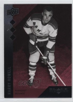 2009-10 Upper Deck Black Diamond Ruby 62/100 Harry Howell #145 HOF 1x1