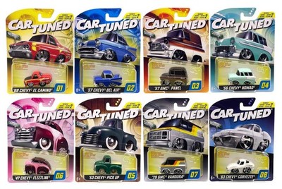 MGA CAR TUNED 1:64 FULL SET HOBBY SERIES #2 SIDEKICK DISPLAY 24CT
