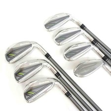 TaylorMade RocketBladez Iron Set 7pcs 5-PW,SW ROCKETFUEL 65 R Shop Display Item