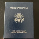2006-W American Silver Eagle PROOF 1 Oz Silver - Coin & Box & COA