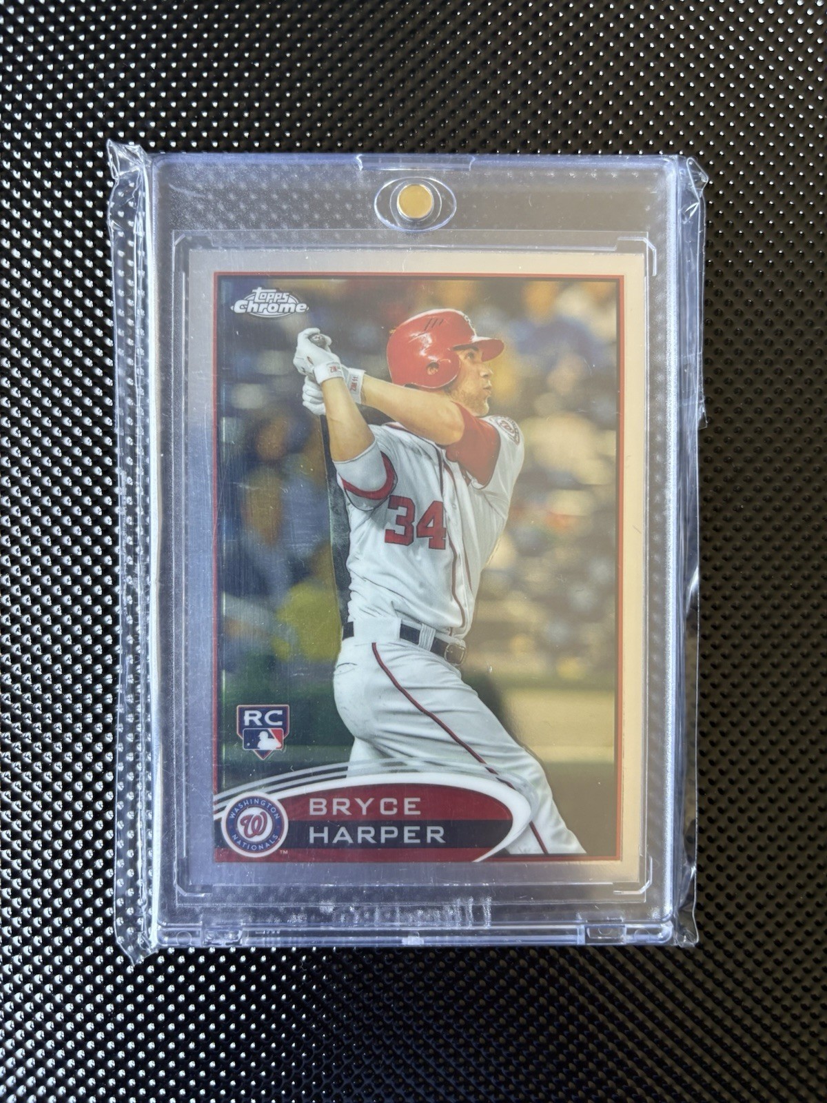 Bryce Harper 2012 Topps Chrome #196 Base (Hitting) Price Guide 