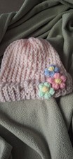 Handmade Crocheted Toddler/Child BEANIE HAT
