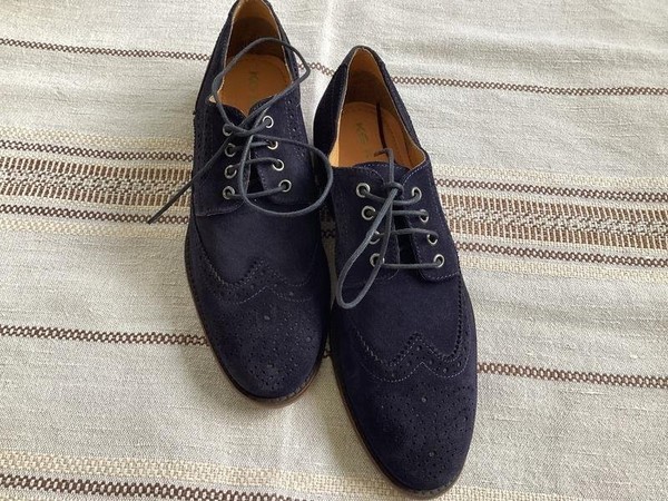 Women Kurt Geiger Heels Navy Suede 40.5