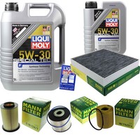 Inspektionskit Filter Liqui Moly ÖL 6L 5W-30 FüR Ford Kuga I C-Max DM2 2.0 Tdci
