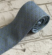Vineyard Vines Blue Fish Silk Handpicked Tie Shep and Ian Marthas Vineyard