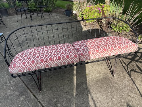 1950- 1960 Homecrest Grenada Full Size Patio Sofa - MCM