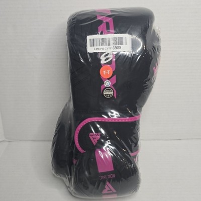RDX Pink Boxing MMA Gloves Kickboxing Fitness Training Gloves for Men Women 8 Oz