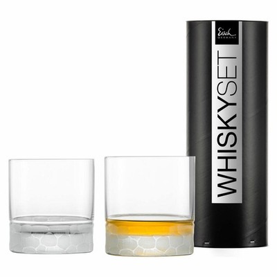 Eisch Whiskyglas 2er Set Hamilton, Tumbler, Whiskybecher, Kristallglas, 400 ml
