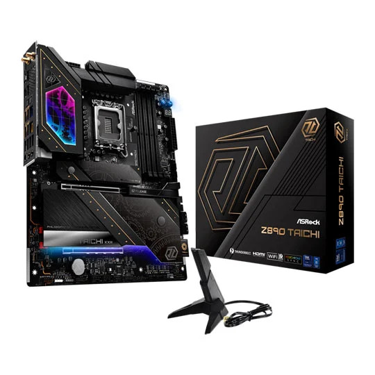 ASRock Z890 Taichi, Intel Z890, S 1851, DDR5, PCIe 5.0, 6x M.2, 2.5G + 5G LAN, W