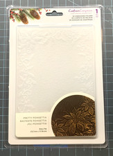Crafter's Companion Card Making Essentials 3D Embossing Folder Poinsettia