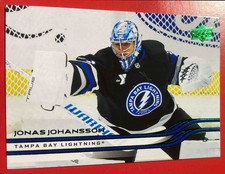 2025-26 Upper Deck Series 2 Holiday Jonas Johansson #409 Lightning