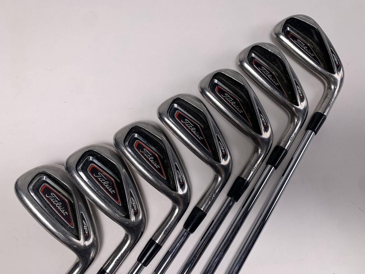 Titleist 716 AP1 Iron Set 4-9+GW True Temper XP 90 S300 Stiff RH