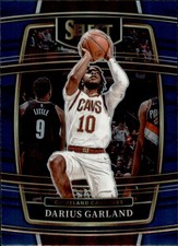 2021-22 Panini Select #13 Darius Garland Blue Prizms 4 2 A