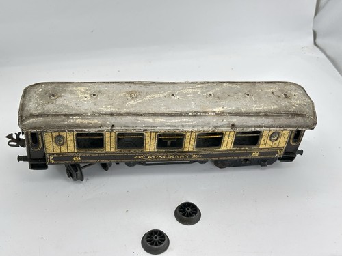 BING O Gauge PULLMAN SALOON CAR ROSEMARY With Interior Circa 1922 Spur 0 - Picture 11 of 16