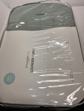 Snuggle Me baby Lounger Curve 0-6 Months BUNDLE With Cover