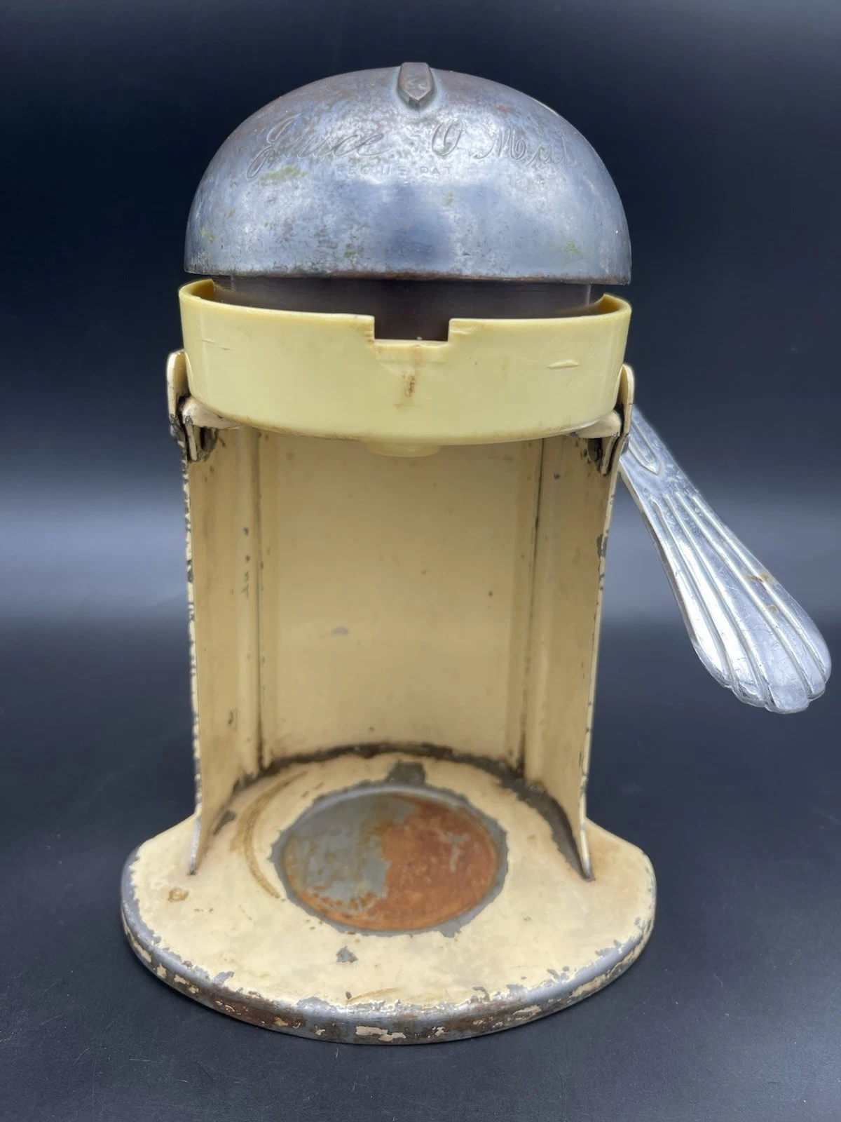 Vintage Rival MFG Juice O Mat USA Manual Hand Juicer Citrus Press #1905