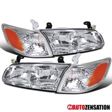 Fit 2000-2001 Toyota Camry Headlights Corner Turn Signal Lamps Leftright 00-01