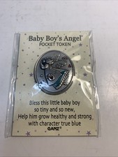 NEW Baby Boy's ANGEL POCKET TOKEN by Ganz Everybody's Angel