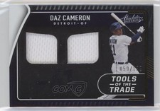 2022 Panini Absolute Tools of the Trade 2 Swatch 50/199 Daz Cameron #TTT2-DC 2a9