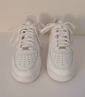 Men's Nike Air Force 1 '07 Classic Low Triple White Cleaned Sneaker Shoe - Sz 9