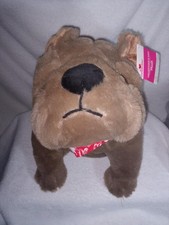 Plush BULLDOG Plush 13" NWT