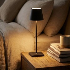 Cordless Retro Lamp Rechargeable Table Lamp LED Dimmable Lamp Night Light Decor