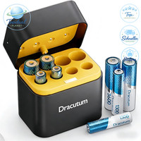Wiederaufladbare Lithium Batterien 4 AA 4 AAA Mit LadegeräT 3600Mwh 1300Mwh 1,5V