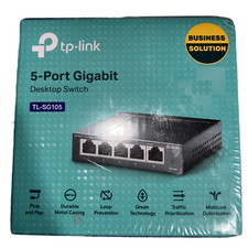 TP-Link - 5 Port Gigabit Switch - Desktop Switch - TL-SG105