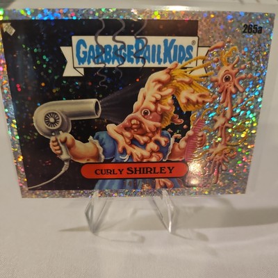2024 Topps Garbage Pail Kids Chrome 7 SPARKLE #265a Curly Shirley 144/299