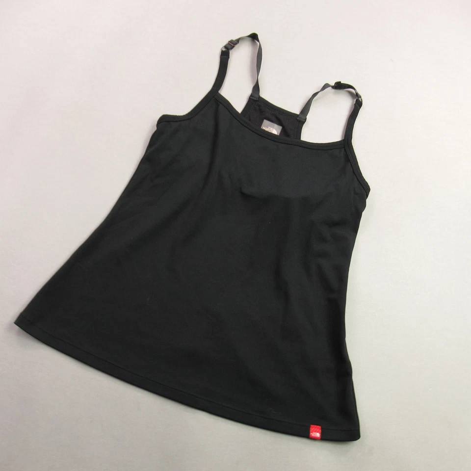 Camisa sin mangas North Face para mujer pequeña ligera al aire libre negra Foto 2 de 4