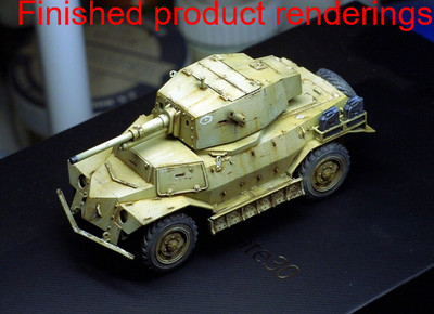 3D Printing 1/72 Britain  Marmon-Herrington Mk.IV wheeled tank Unpainted