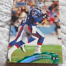 Topps David Meggett Patriots & Upper Deck Terry McDaniel Raiders NFL Card Lot