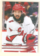 Jalen Chatfield 2025-26 Upper Deck Series 1 Base Card #29 Hurricanes