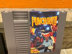 Tapa antipolvo cartucho Punch Out NES (probada)