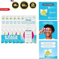 Smart Floss - Natural Floss, PTFE & PFAS Free...