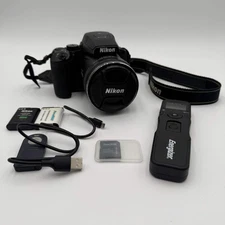 Used CoolPix P900 Digital Camera Black 16 MP 83x Zoom