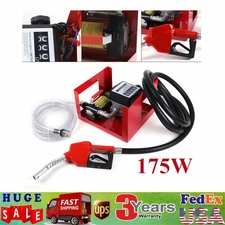 Portable Automatic Nozzle Transfer Pump 12V Electric Diesel Fuel Transfer Pump