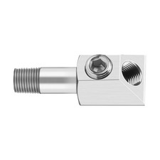 18 Npt Oil Pressure Sensor Tee Port Thread Adapter For Gmchevy 305350 Engine
