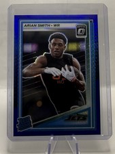 2025 Panini Donruss Optic - Rated Rookie Arian Smith #285 Purple Shock Prizm