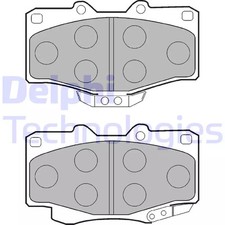 Jeu de plaquettes de frein avant DELPHI LP854 TOYOTA HILUX