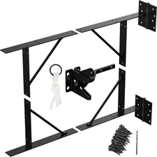 Anti Sag Gate Kit Heavy Duty No Sag Kit for Wooden Fence with a Gate Latch